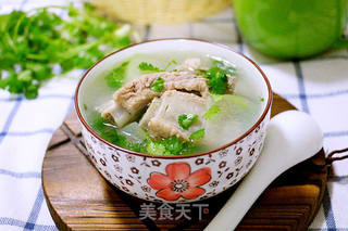 茭白冬瓜排骨汤的做法