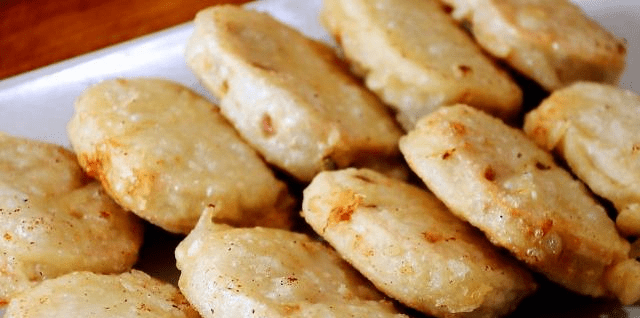 藕饼鱼的做法