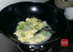 炒鸡蛋糊糊汤的做法