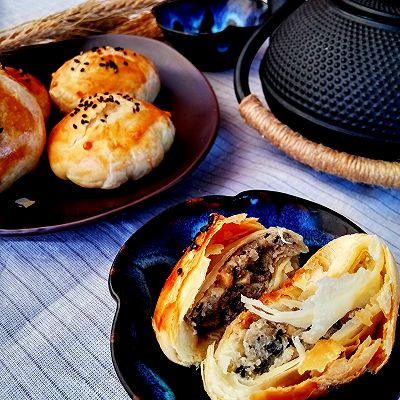 黑芝麻小酥饼，传统美味与现代健康的完美融合