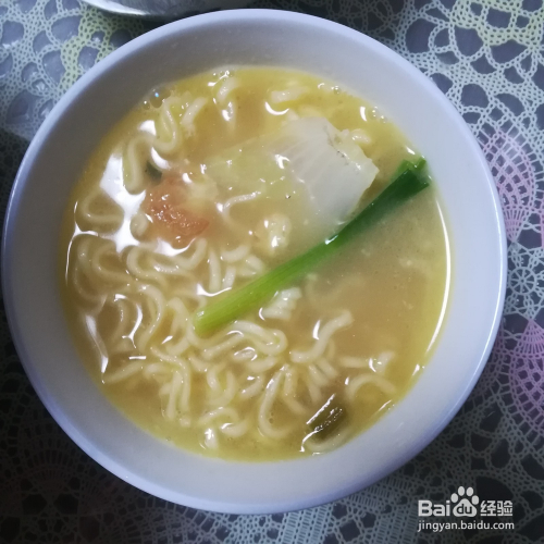 简单面叶汤的做法
