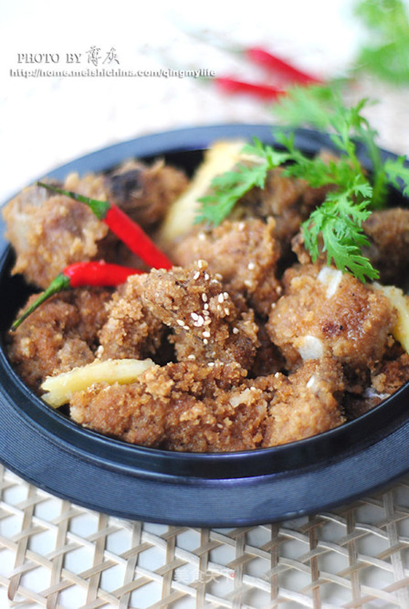 土豆蒸粉蒸排骨的做法