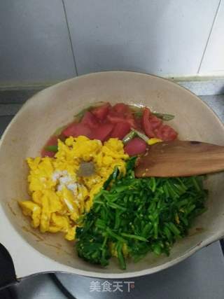 日本菜心炒鸡蛋做法