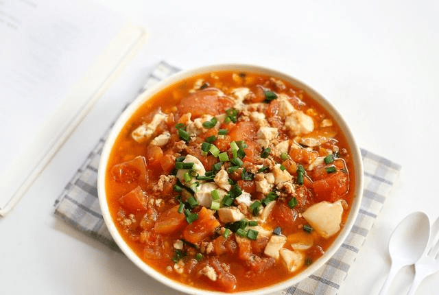 麻婆豆腐西红柿的做法