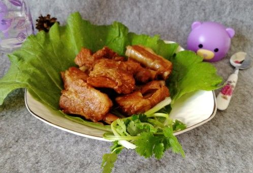 家常红烧排骨乱炖的做法