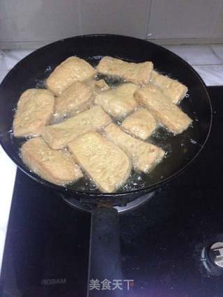 贵州油炸豆腐片的做法