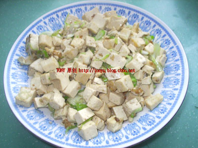 炒豆腐的具体做法
