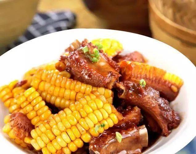 烤箱加热玉米排骨的做法