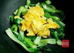 炒鸡蛋加青菜做法