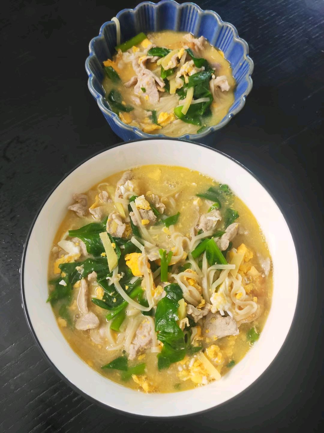 鸡蛋肉面正宗做法