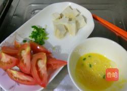 番茄鸡蛋豆腐泡饭的做法