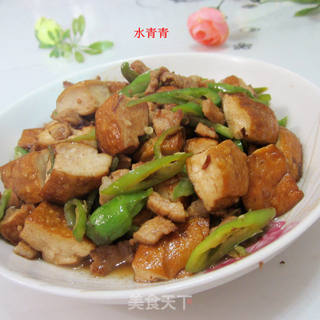 豆腐炒肉做法简单的