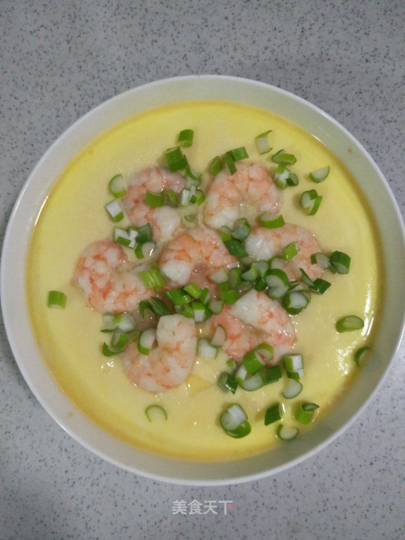 豆腐鸡蛋白蒸虾仁，营养美味一键解锁，家常菜新宠！