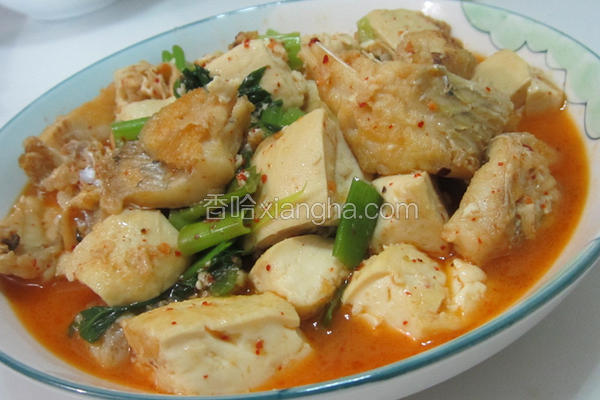 胖子鱼煮豆腐的做法