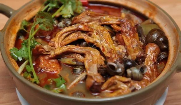 螺蛳鸭脚煲做法大全