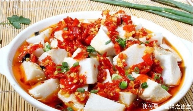 剁椒鱼块豆腐家常做法，鲜香四溢，美味可口的家常菜