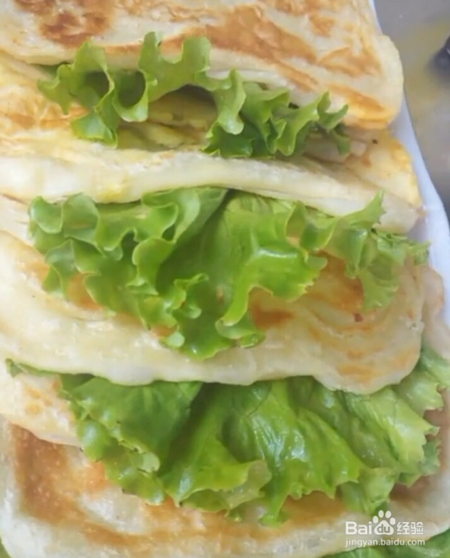 减肥鸡蛋灌饼家庭做法