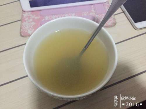 蜂蜜姜汁汤的做法