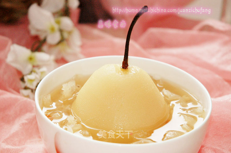 雪梨豆腐软饼，甜品新食尚，润肺养颜的甜蜜滋味