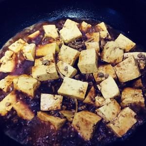 豆腐肉沫的做法