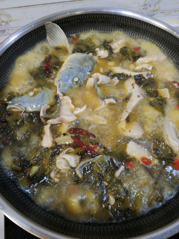 酸菜红豆鱼的正宗做法