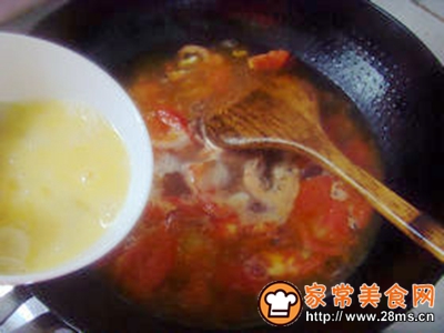 紫甘蓝大虾汤的做法