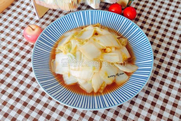 糖醋白菜炖豆腐的做法