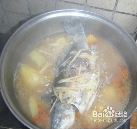 家常炖小鲫鱼汤的做法