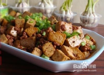 豆腐加肉末的家常做法