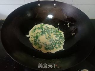 河南菠菜鸡蛋饼做法
