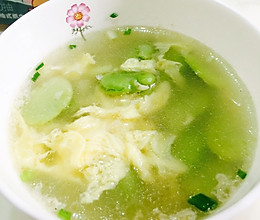 海菜蚕豆汤的做法