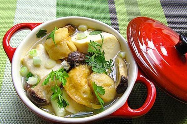 豆腐煲家常的做法