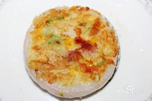 青椒奶酪鸡蛋饼的做法