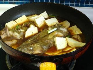 长寿鱼烧豆腐，滋补佳肴，健康美味双丰收