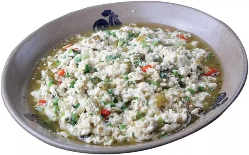鸡汁农家菜豆腐的做法