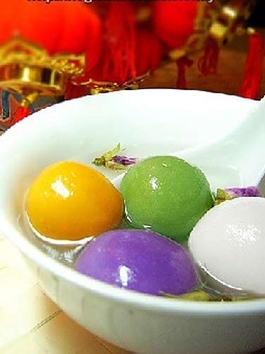 卡通造型汤圆，美味与创意的完美融合