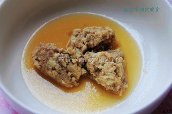 豆腐露蒸肉的正宗做法
