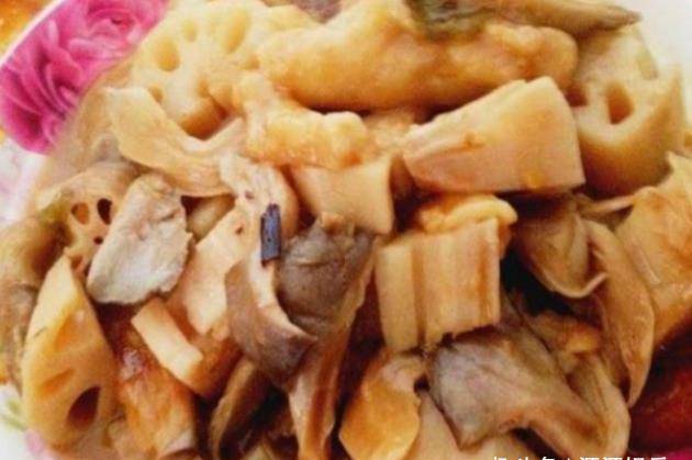 羊肉藕片的做法