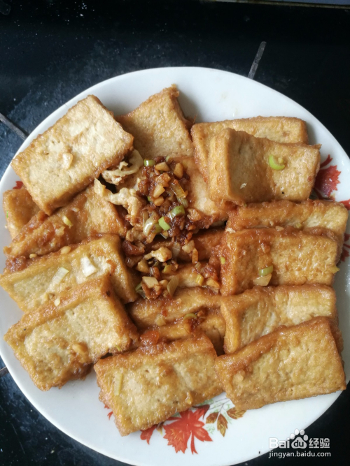 红烧豆腐包鸡蛋的做法