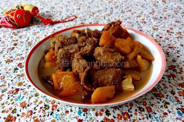 土豆红烧排骨炖锅的做法