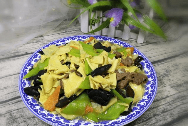 家常干豆腐炒菜，营养美味，一学就会的厨房绝活