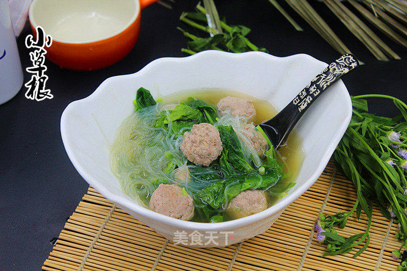 肉丸粉丝萝卜汤，暖身养颜的鲜美佳肴