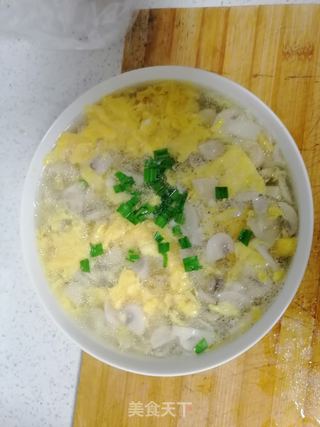 牛筋蛋花汤的做法