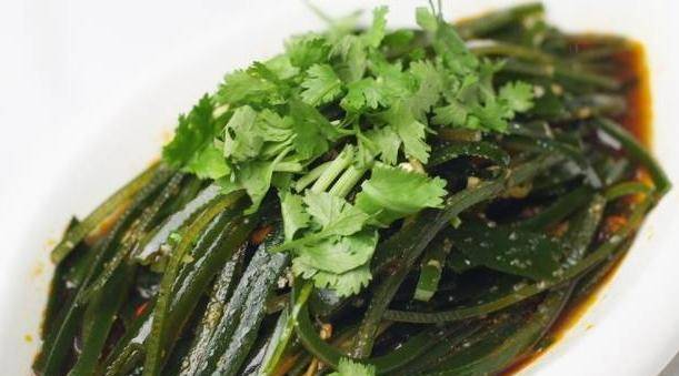 清炒海带丝，海洋蔬菜的健康盛宴