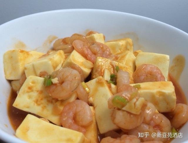 虾仁豆腐烧羊肉，鲜美口感与健康的三重奏