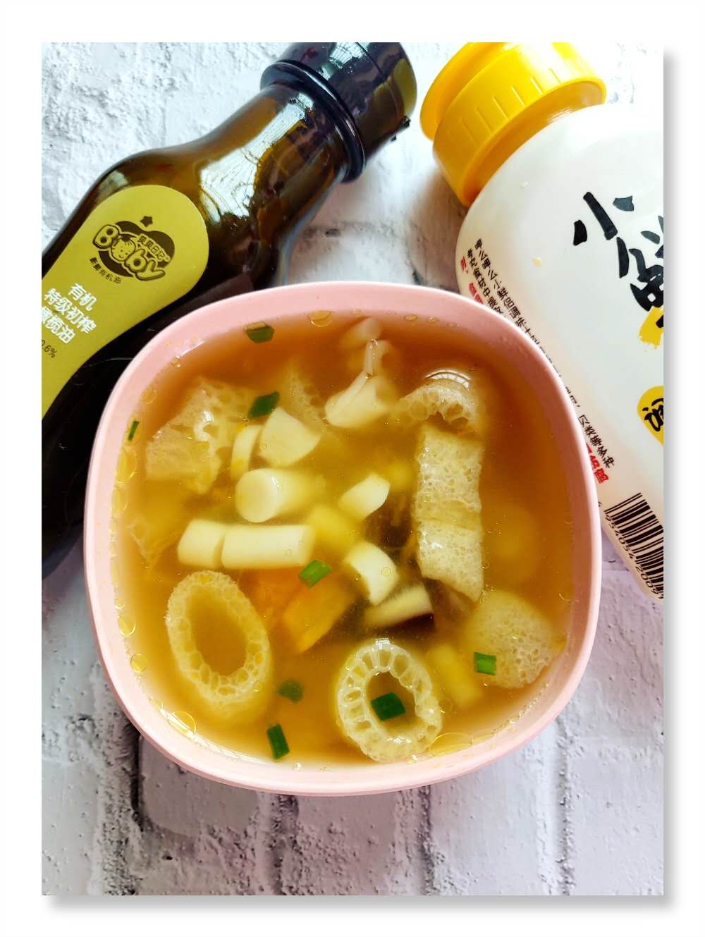 干贝竹笙汤，滋补养生的美味佳肴