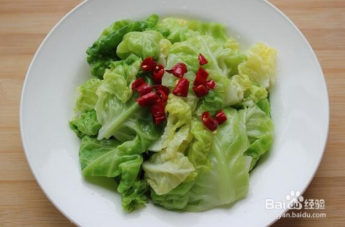 油泼包菜做法