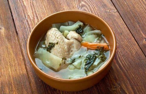 杏鲍菇豆腐鸭血汤，滋养身心的一碗好汤