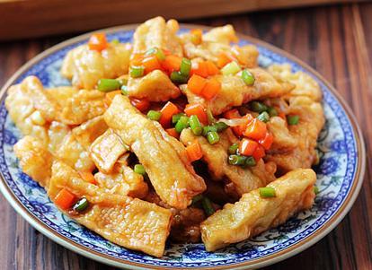 家常美味，煎豆腐白菜西红柿的烹饪秘诀