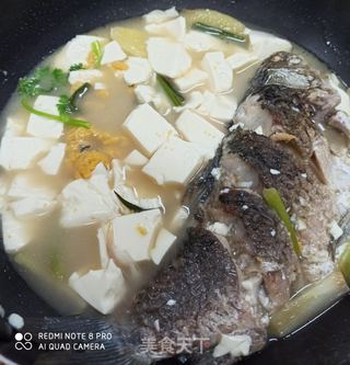 海鲈鱼炖豆腐的做法